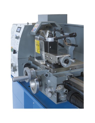 2 - Tornio parallelo ferro metallo inverter ingranaggi cambio velocita' Fervi t660i