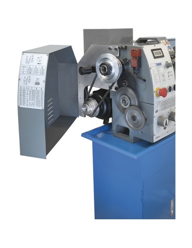 5 - Tornio parallelo ferro metallo inverter ingranaggi cambio velocita' Fervi t660i