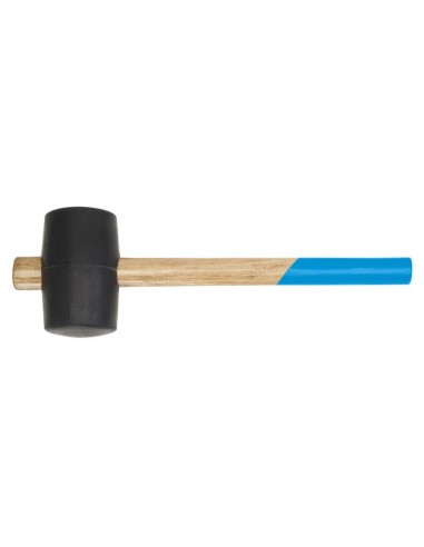 1 - Mazzuolo martello in gomma 65 mm Fervi 0243