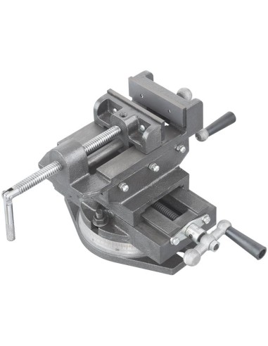 1 - Morsa a croce girevole per trapano 100 mm Fervi 0188/100