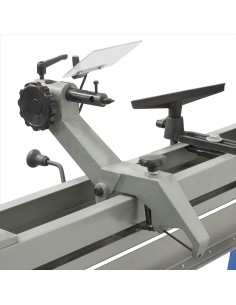 1 - Tornio per legno con copia 750w 1000mm Fervi 0648 230v