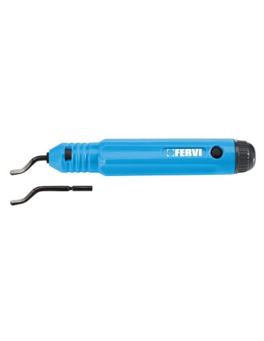 1 - Sbavatore a mano con 2 lame Fervi 0415