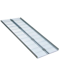 1 - Rampe di carico pieghevoli in alluminio 1800 x 735 mm Fervi 0649/1800