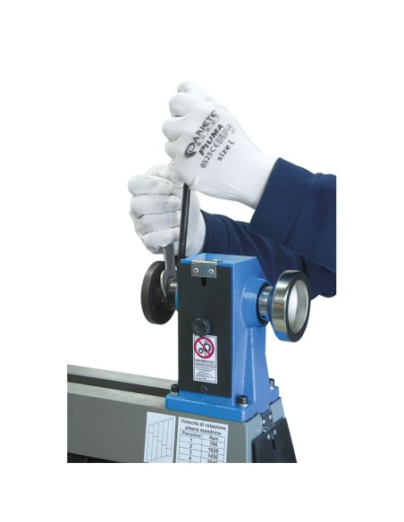 5 - Tornio da banco per legno Fervi 0497/300 457mm 550w