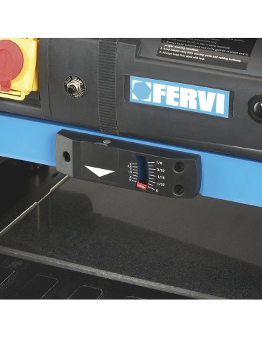 3 - Pialla a spessore da banco per legno 1500w 330 mm Fervi 0517a