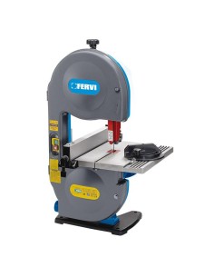 1 - Sega a nastro per legno 350w da banco Fervi 0717a