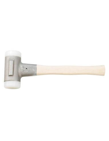 1 - Mazzuolo mazzetta martello antirimbalzo con teste 60 mm in nylon Fervi 0728