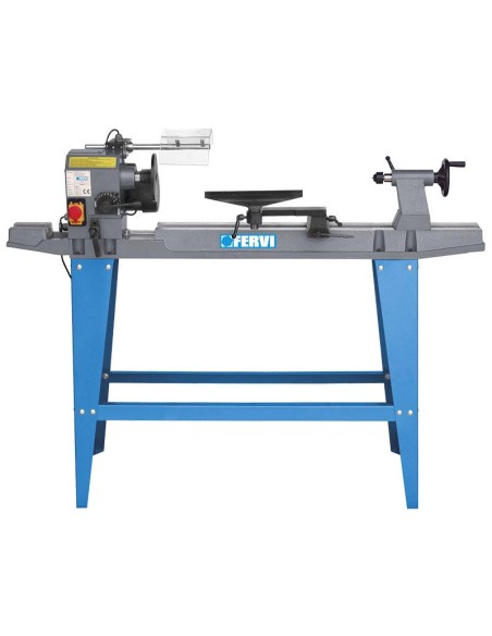 1 - Tornio da legno con banco Fervi 0751