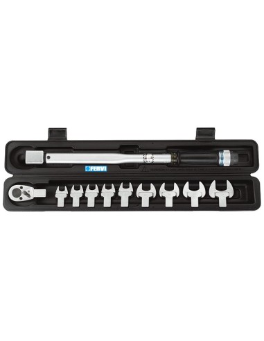 1 - Chiave dinamometrica in set 1/2" 210 nm Fervi 0803/s210