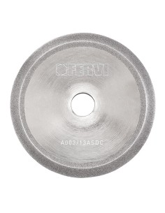 1 - Mola diamantata per punte in metallo duro 78,5 mm x affilatrice Fervi a003/13sdc