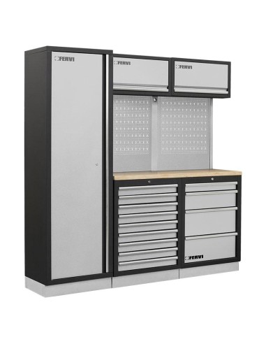 1 - Arredamento modulare per officina Fervi a007q