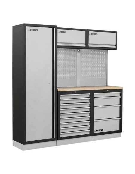 1 - Arredamento modulare per officina Fervi a007q
