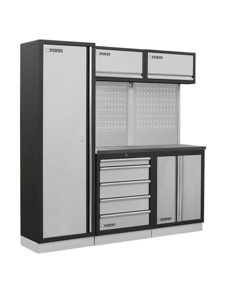 1 - Arredamento modulare per officina Fervi a008c