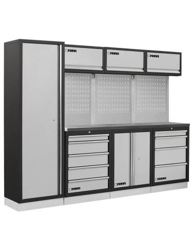 1 - Arredamento modulare per officina Fervi a008d