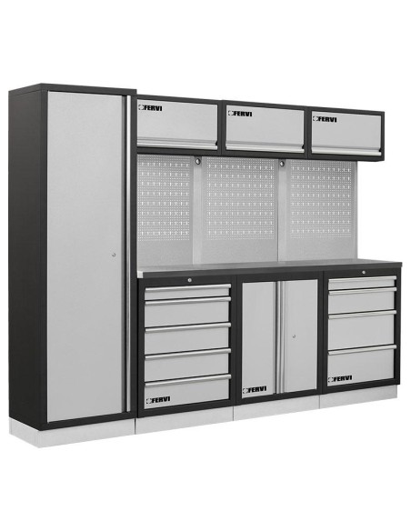 1 - Arredamento modulare per officina Fervi a008d