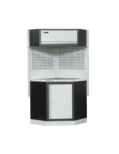 1 - Angolo per arredamento modulare per officina armadio banco Fervi a008f