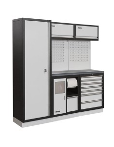 1 - Arredamento modulare per officina Fervi a008i