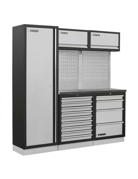 1 - Arredamento modulare per officina Fervi a008q