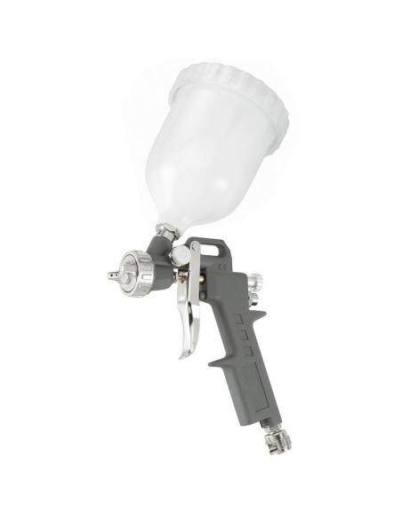 1 - Pistola aerografo verniciatura ugello 1.8 mm con serbatoio superiore Fervi a162a