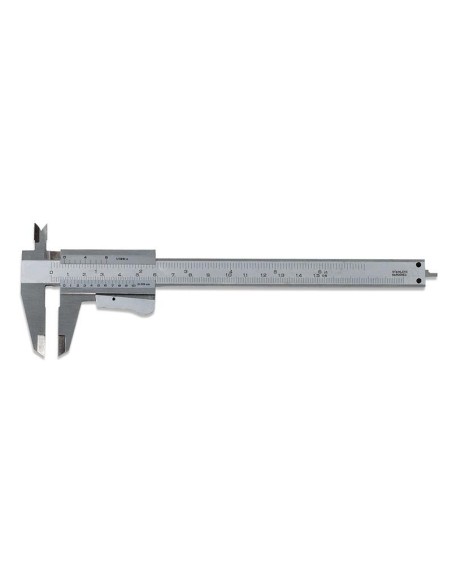 1 - Calibro monoblocco inox cromato opaco Fervi c018/200