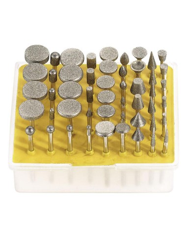 2 - Serie 50 frese lime rotative diamantate 3 mm Fervi d050