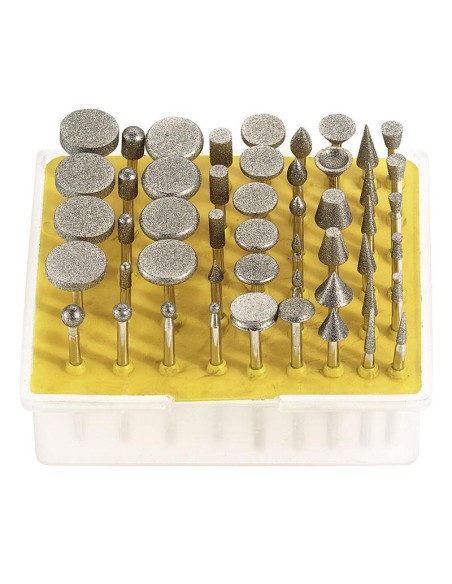 2 - Serie 50 frese lime rotative diamantate 3 mm Fervi d050