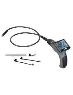 2 - Endoscopio telecamera con sonda flessibile per meccanica Fervi e022/12