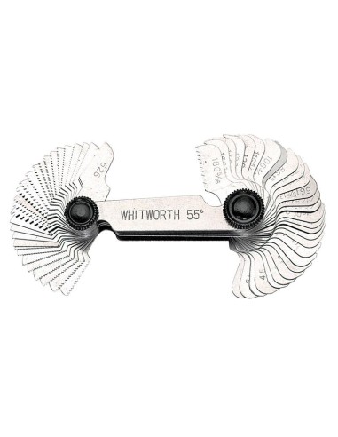 1 - Calibro conta filetti a 58 lame Fervi c058