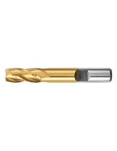 1 - Fresa a candela frontali 5 mm 4 tagli x acciaio Fervi f006/05