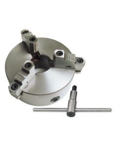 1 - Mandrino autocentrante 320 mm x tornio metallo griffe 3+3 Fervi m005/320