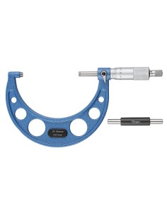 1 - Micrometro centesimale per esterni 75 - 100 mm Fervi m022/75/100