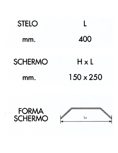 2 - Protezione antinfortunistica per macchine utensili Fervi p100/250