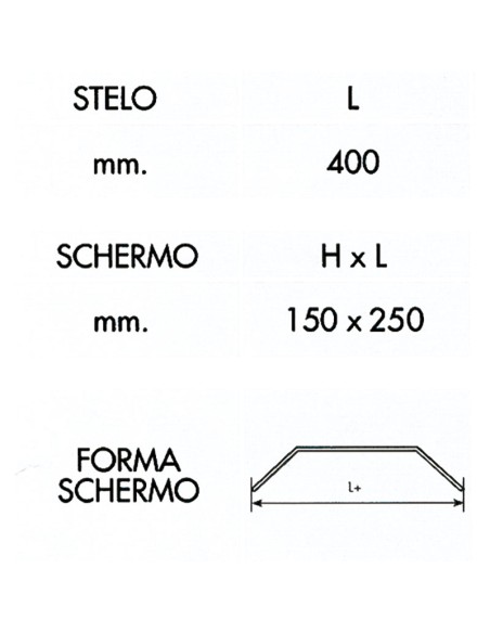 2 - Protezione antinfortunistica per macchine utensili Fervi p100/250