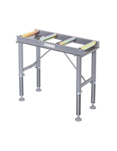 1 - Rulliera regolabile in altezza 1000 x 460 mm Fervi r001/04