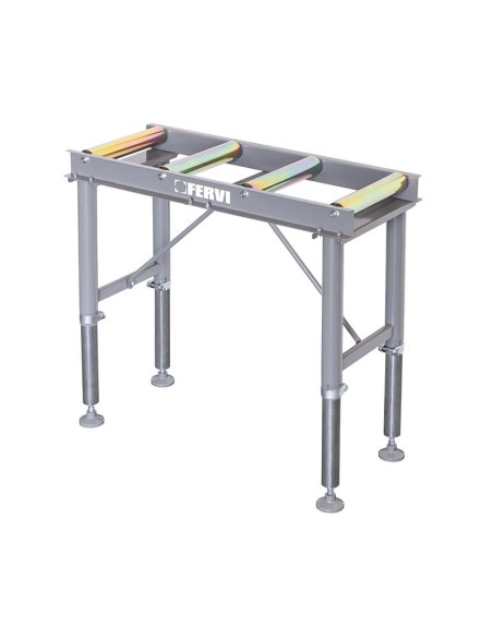 1 - Rulliera regolabile in altezza 1000 x 460 mm Fervi r001/04