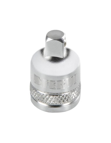 1 - Raccordo riduzione x bussola 3/8 - 1/4" Fervi rn4023na