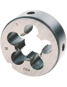 1 - Filiera x filettatura metrica passo ma m6 x 1 Fervi f121/06