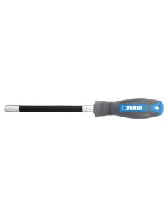 1 - Cacciavite porta inserti flessibile magnetico 1/4 Fervi pif1