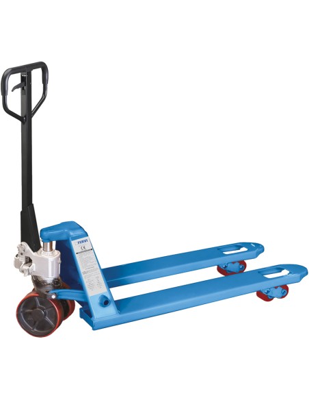 1 - Transpallet manuale portata 2500 kg ribassato Fervi 0028R