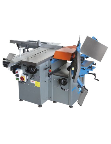 2 - Macchina combinata per legno 8 lavorazioni 230 v Fervi 0498