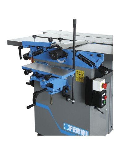 5 - Macchina combinata per legno 8 lavorazioni 230 v Fervi 0498