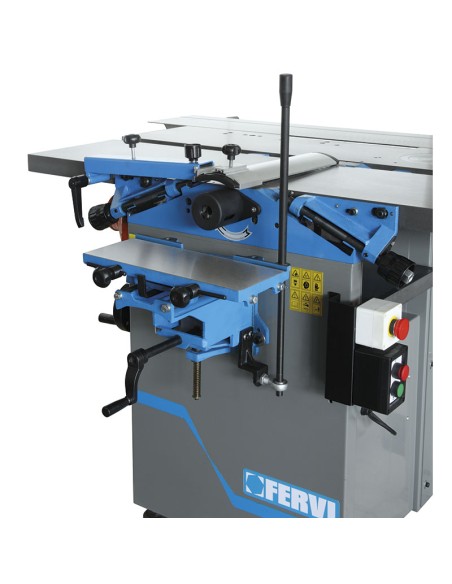 5 - Macchina combinata per legno 8 lavorazioni 230 v Fervi 0498