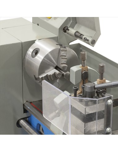 5 - Tornio parallelo ferro metallo con display digitale 230 v Fervi 0506