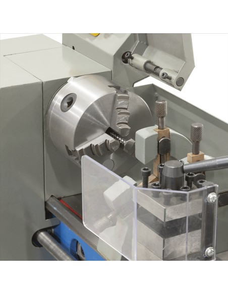 5 - Tornio parallelo ferro metallo con display digitale 230 v Fervi 0506