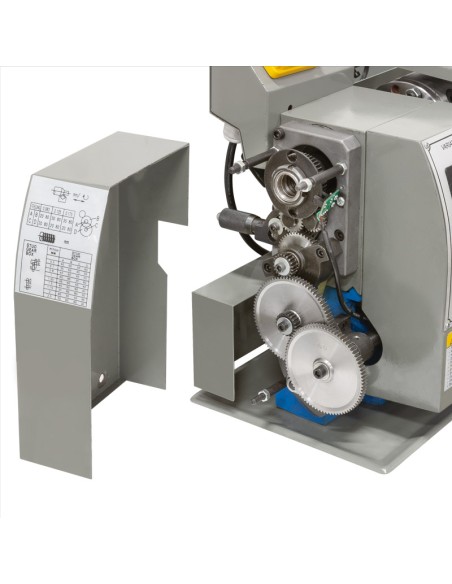 6 - Tornio parallelo ferro metallo con display digitale 230 v Fervi 0506