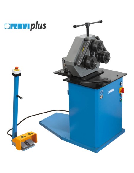 1 - Curvaprofilati per curvatura a freddo motorizza 3 rulli Fervi c076/30