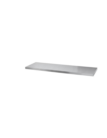 1 - Piano di lavoro acciaio inox 1360x460x35mm x arredamento modulare Fervi a007/08l