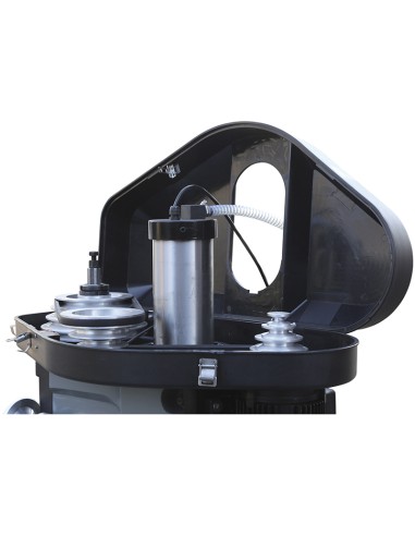 3 - Trapano fresa a colonna con trasmissione a cinghia 400v Fervi t052/400v