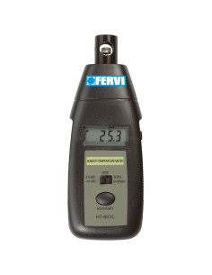 1 - Misuratore digitale di temperatura e umidita' ambiente Fervi t057