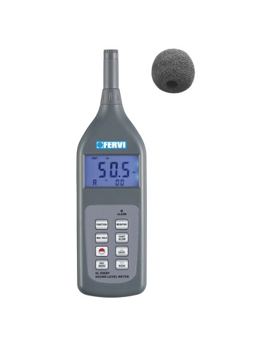 1 - Fonometro integratore digitale Fervi f010